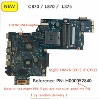 original h000052840 mainboard for toshiba satellite c870 l870 l875 laptop pc motherboard