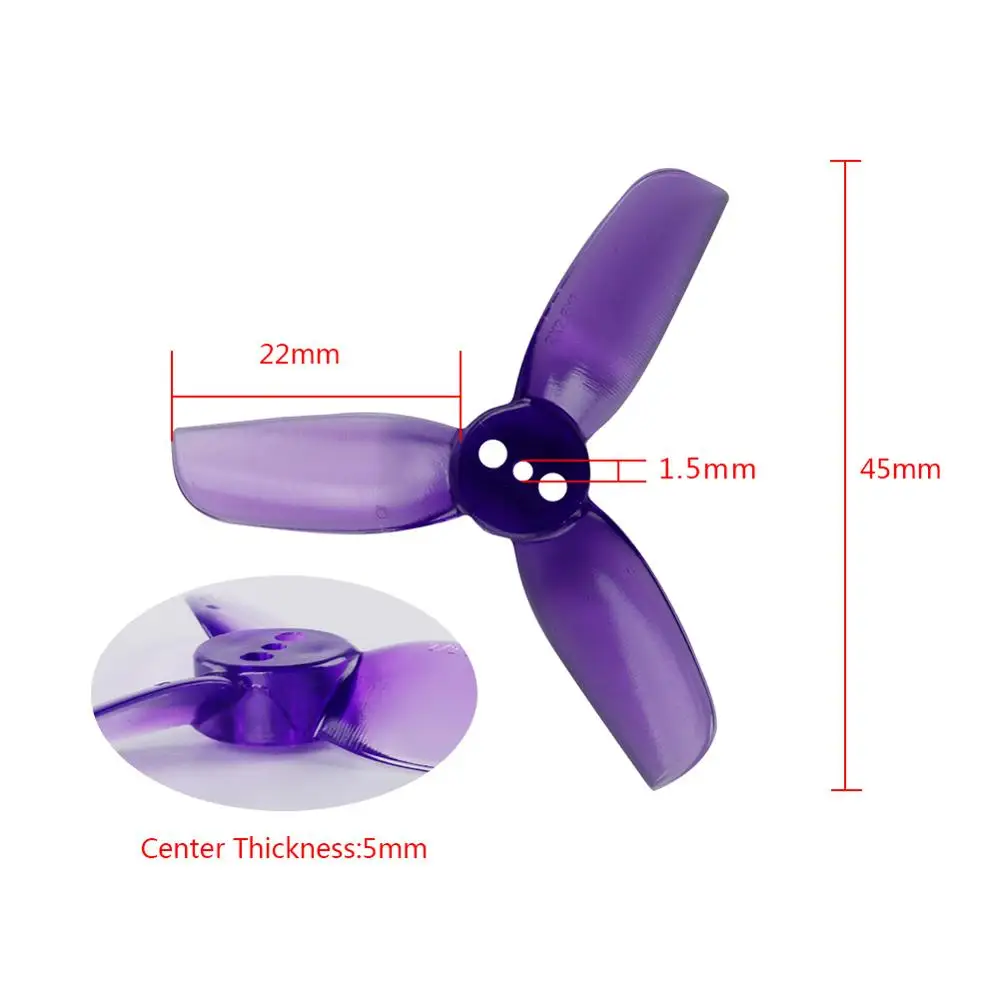 HQProp HQ T2X2.5X3 Propeller 2025 реквизит 2 дюйма 3 лезвия CW CCW Prop Высокое качество для RC DIY FPV Racing