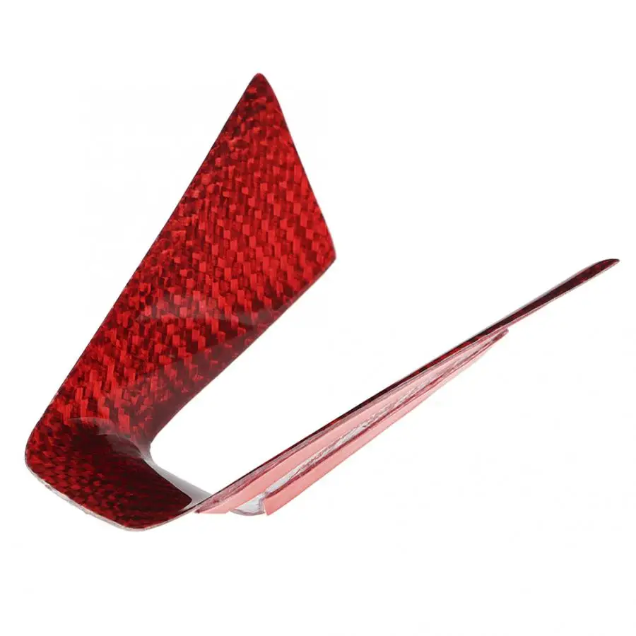 Накладка на руль красного цвета из углеродного волокна 1 шт. подходит для Alfa Romeo