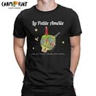 Мужские футболки La Petite Amelie Hipster 100% хлопковые футболки с короткими рукавами с принтом Маленький принц, футболки с круглым вырезом, одежда размера плюс