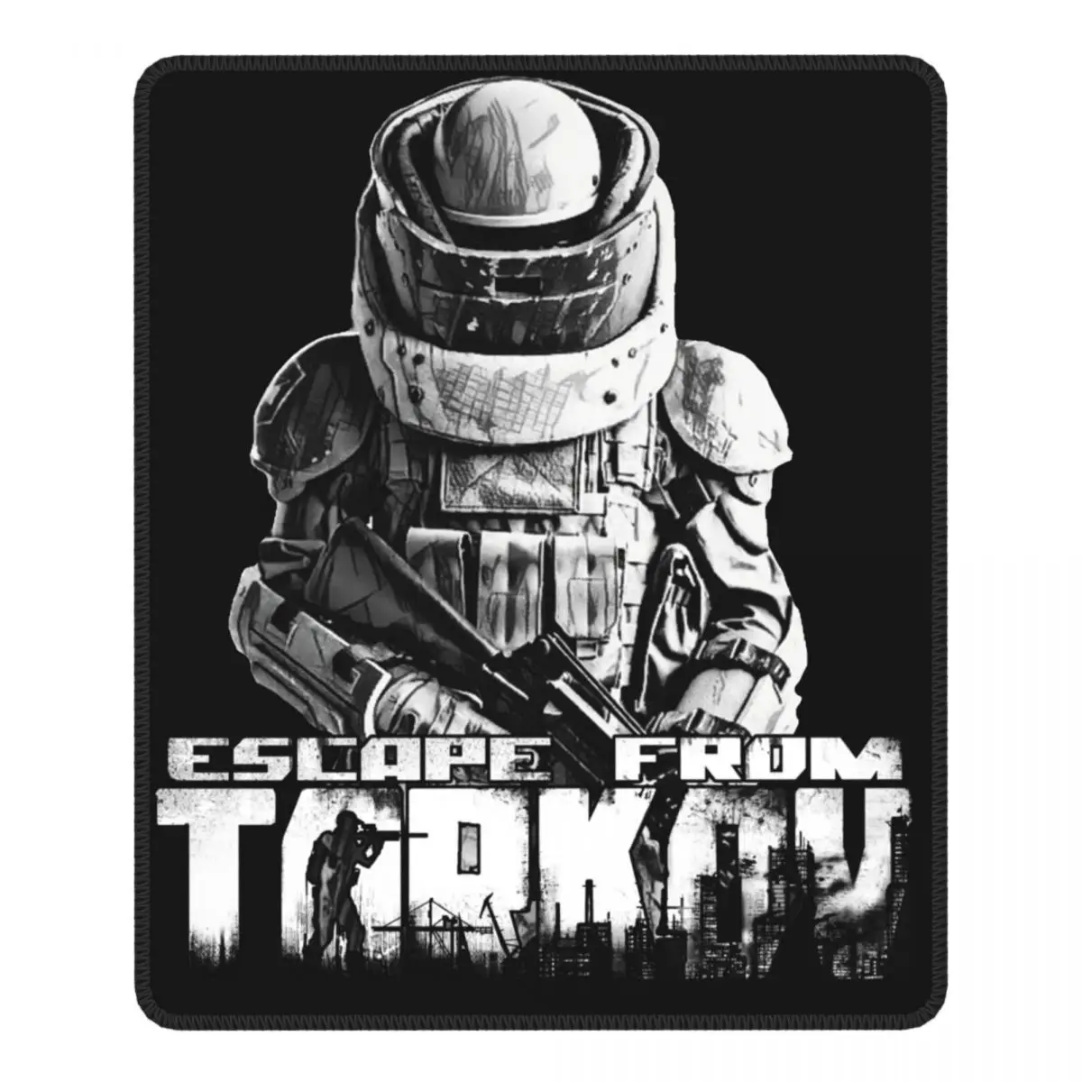 Коврик для мыши Escape From Tarkov винтажный нескользящий мягкий коврик из натурального