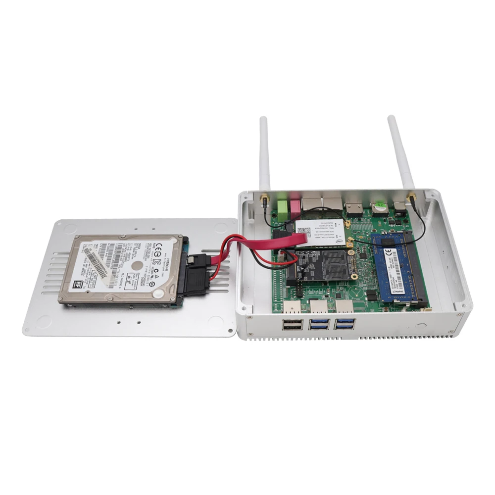 Eglobal Top Celeron N3150/N3700 Desktop Mini PC 2* Lan 2*HD Prtatil WIFI 6*USB 2*Kensington Lock Wake-On-Lan game pc | Компьютеры и