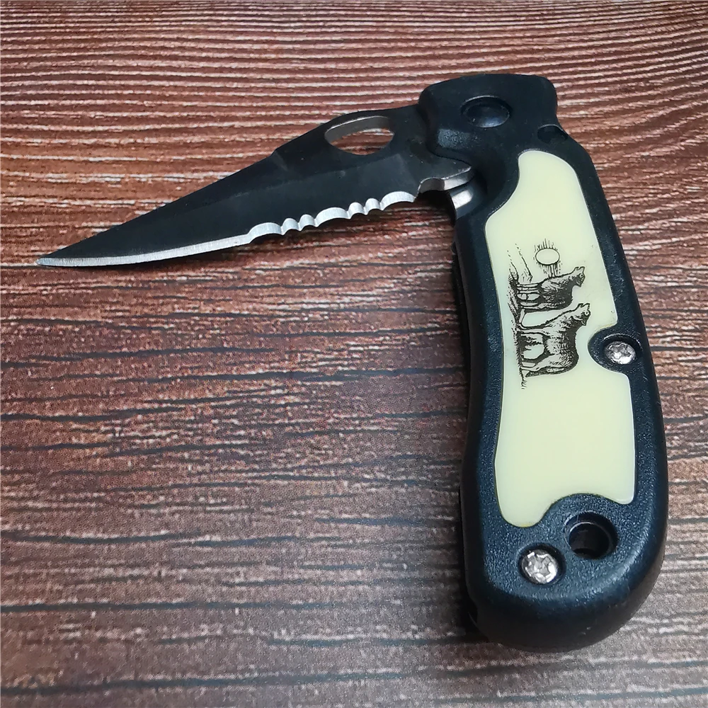 135 мм лезвие 9CR18MOV быстро открывающиеся ножи Складной нож тактические для