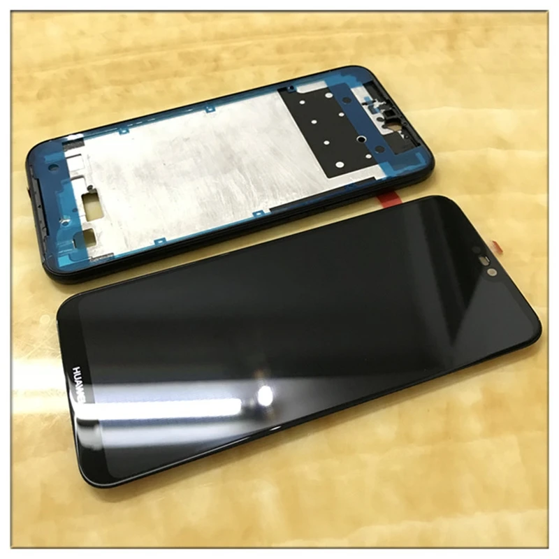 5,84 ''ЖК-дисплей с рамкой для huawei P20 Lite Nova 3e ЖК-дисплей кодирующий преобразователь сенсорного экрана в сборе ANE-LX1 ANE-LX3