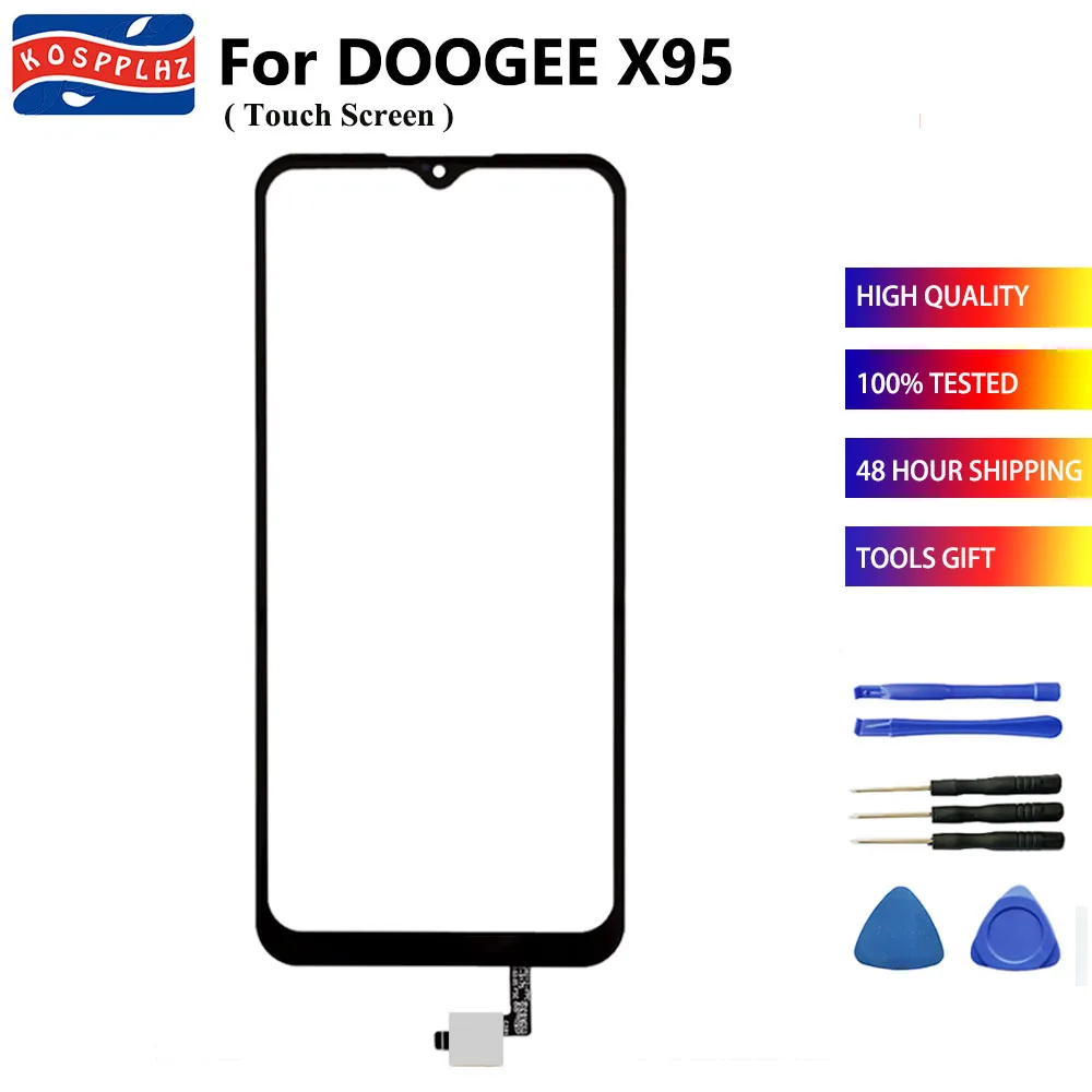 Сенсорная панель KOSPPLHZ Для Doogee X95 сенсорный экран датчик дигитайзера передняя