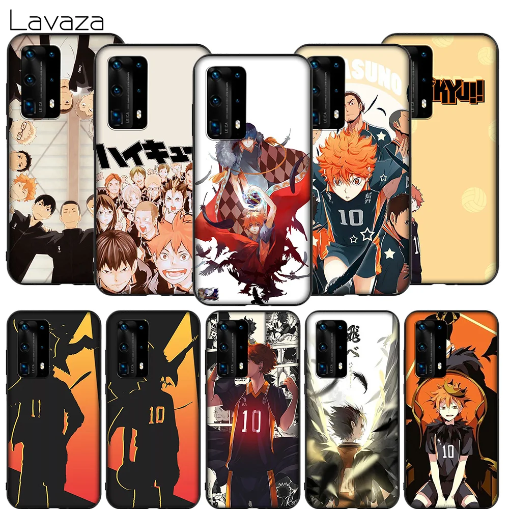 Чехол Lavaza Haikyuu для Huawei P8 P9 P10 P20 P30 Y6 Y7 Y9 Lite Pro P Smart Nova 2i 3i Mini 2017 2018|Бамперы| |