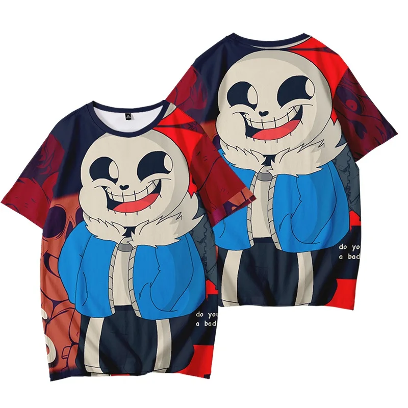 Футболка Undertale Frisk Toriel Повседневная футболка в стиле панк-рок | Мужская одежда