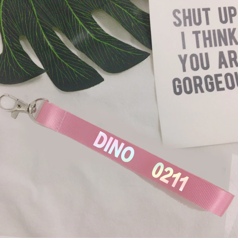 KPOP SEVENTEEN Key Chain DINO Laser MINGYU THE8 WOOZI VERNON josha WONWOO|Брелоки| |