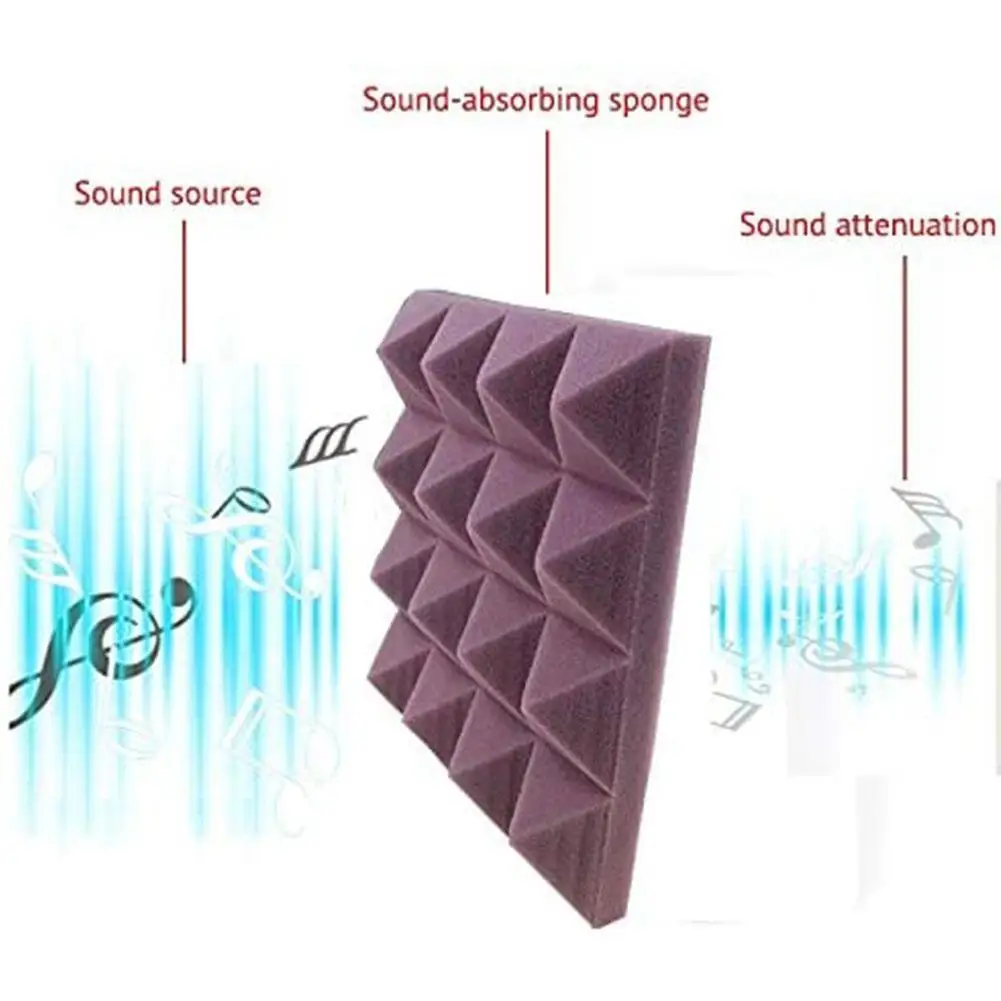 Студийные акустические пенопластовые панели звукоизоляционная обработка
