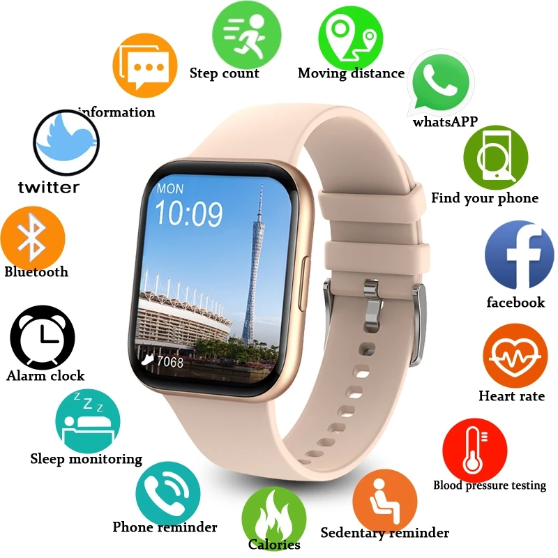 

men's and women's smart watches, Waterproof Sports Wristband, , case,