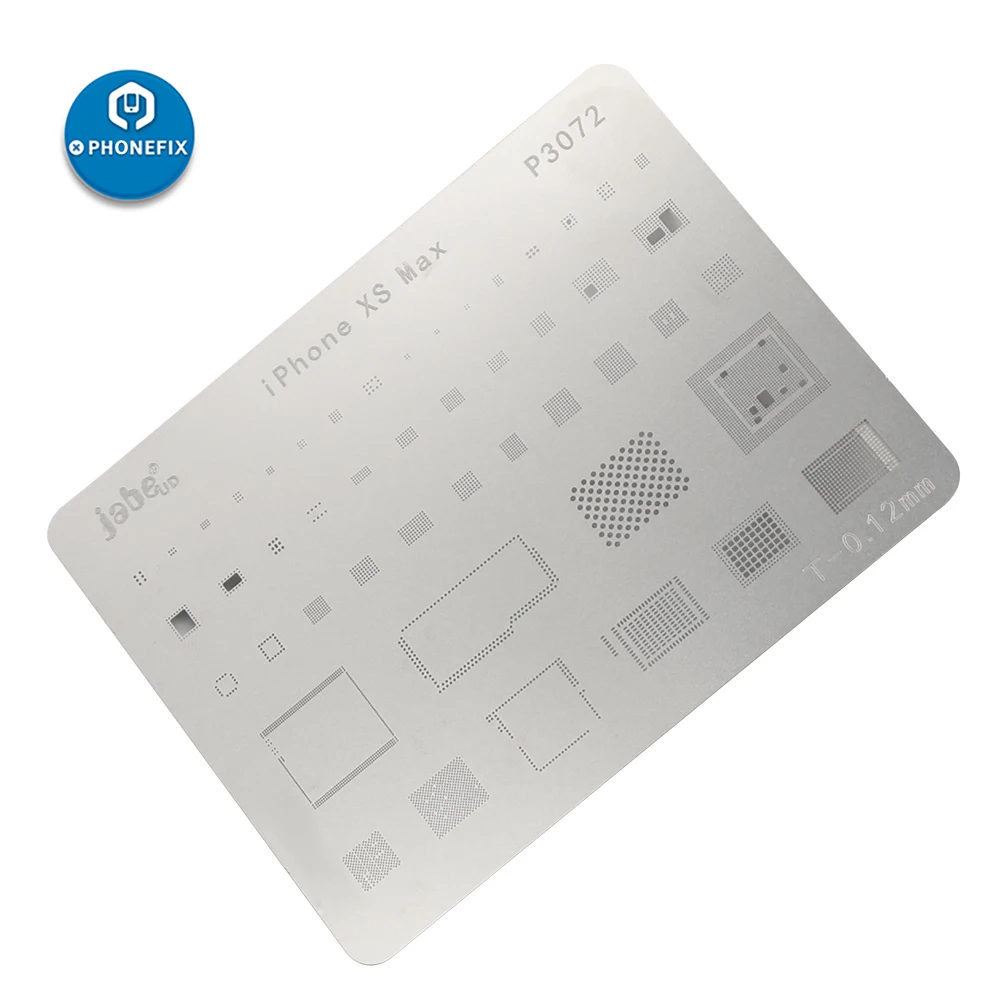 Трафарет для реболлинга BGA 15 шт./лот стальная сетка Оловянная посадочная iPhone 6-11 Pro