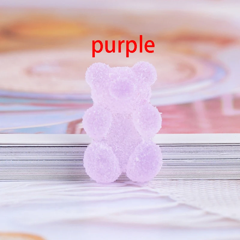 

Полимерные подвески Yiyideco медведи 50 шт.