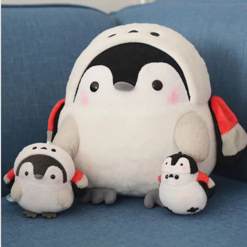 Белый Милый положительный Пингвин Peluche Juguetes Brinquedos мягкие животные панда плюшевые Pelucia мягкие игрушки сумка кукла-подвеска для детей девочек - Цвет: Белый