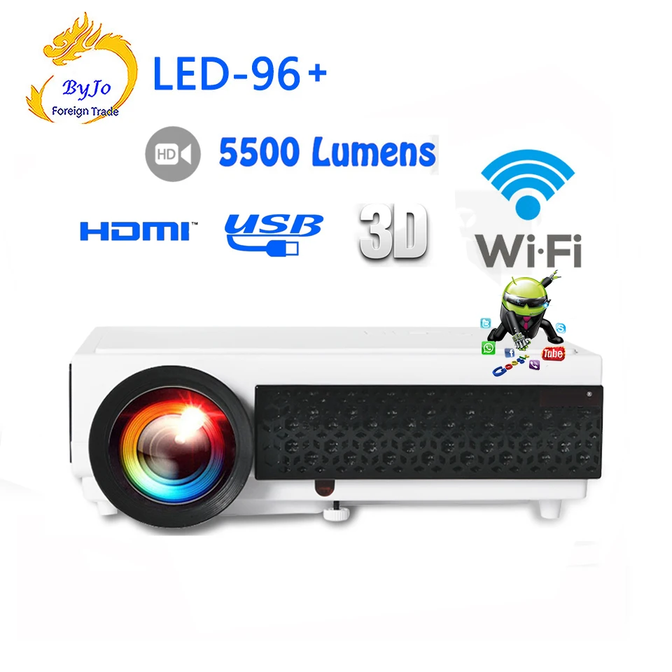 3D светодиодный проектор для домашнего кинотеатра 10 м HDMI или SD|home theater|projector home