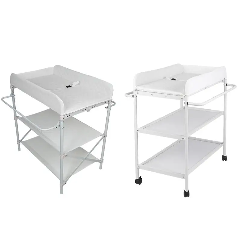 

Baby Shining Baby Crib/Bed/Cot Baby Diaper Changing Table Foldable Newborn Diaper Changing Tables For Baby Under 3 Years Old HWC