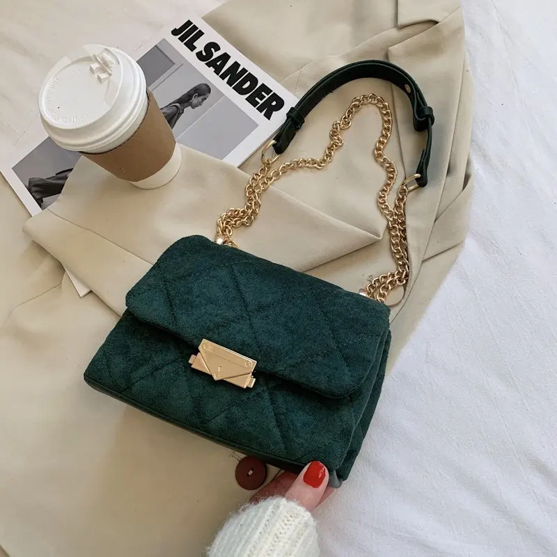 

Winter PU Leather Chain Crossbody Bags for Women 2020 Fashion Handbags and Purses Female Travel Luxury Trending Cross Body Bag