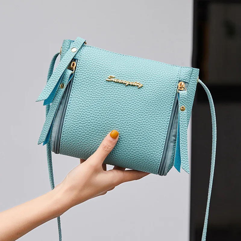 

2020 High Quality Women Handbag Luxury Messenger Bag Soft pu Leather Shoulder Bag Fashion Ladies Crossbody Bags Female