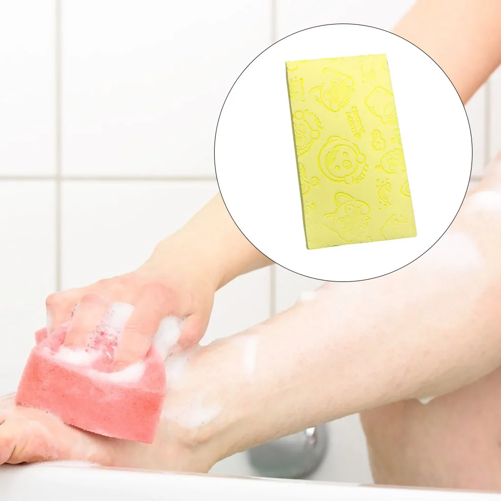 Zhang Ji Single Pack Independent Scrub Sponge Scrub Dead Skin Bath Sponge Bath Massage Body Color Random