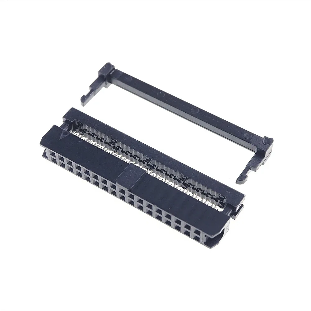 100 шт. 0 079 дюйма 2 мм 34 контакта двухрядная гнездовая розетка IDC 2x17 P положения