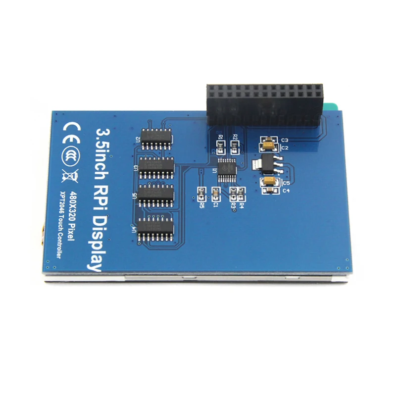 Raspberry Pi 3 5 дюймовый сенсорный экран TFT LCD Разрешение 480*320 для 4 Модель B RPI 4B 3B +