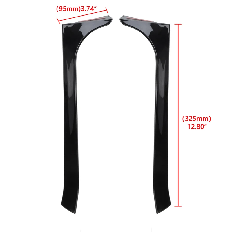 Боковой спойлер заднего стекла дефлектор литье отделка подходит для VW Volkswagen Golf 6