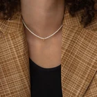 Ожерелье из искусственного жемчуга женское, ручной работы, 2021