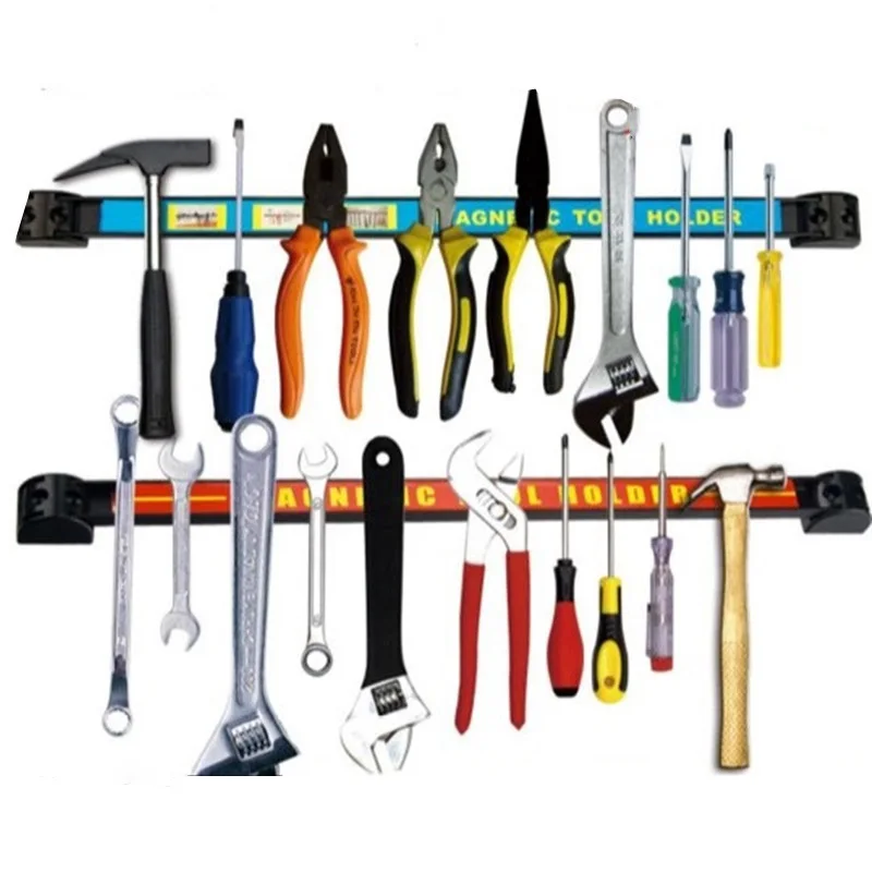 2019 Magnetic Tool Holder Bar Organizer Storage Rack steel bar Metal Tools With magnetic hanging strip | Обустройство дома