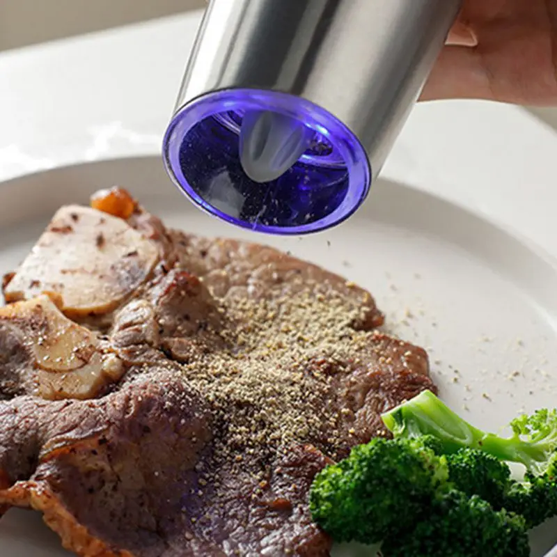 

2020 Stainless Steel Electric Grinder Stainless Steel Gravity Induction Pepper Grinder Pepper Grinder