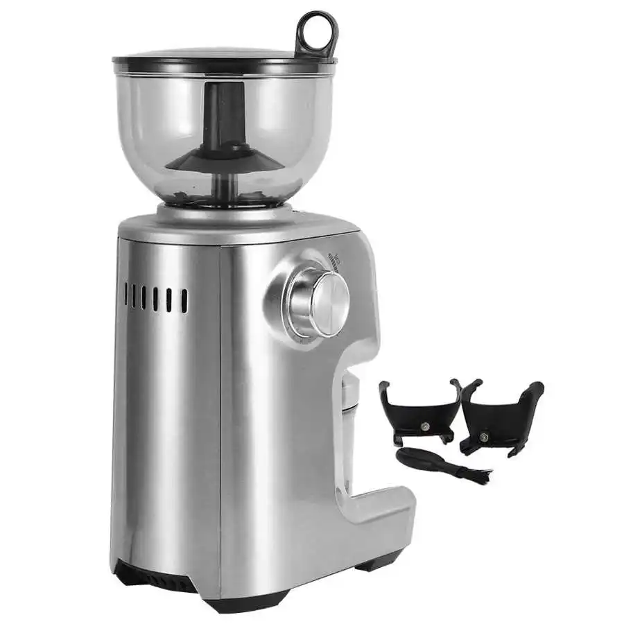 Electric Coffee Grinder 1-16 Grinding Settings Coffee Bean Grinding Machine 2-10 Cups Household Espresso Grinding Tools EU Plug