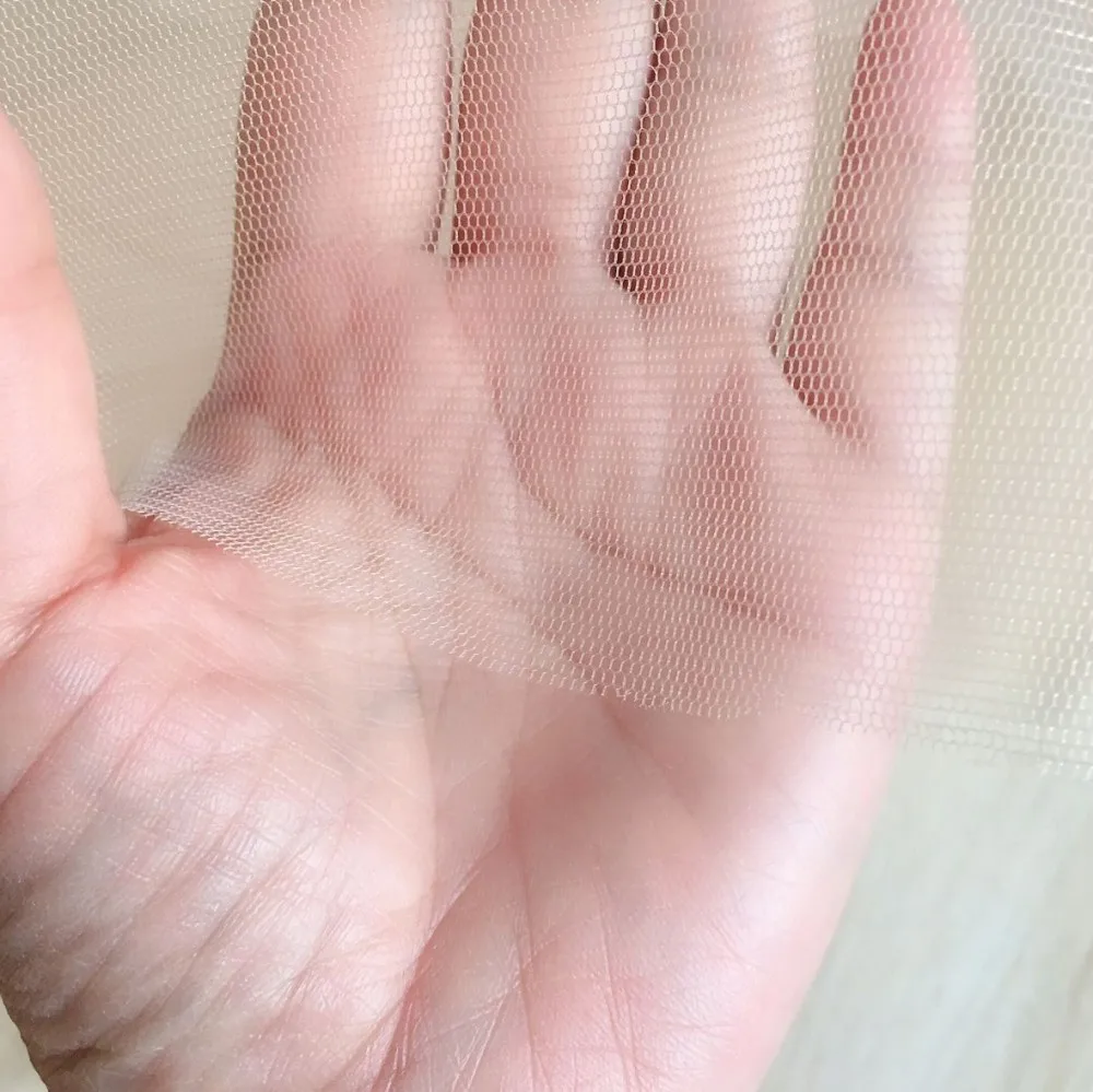Французская сетка на шнуровке HD/прозрачная для изготовления париков и шапочки