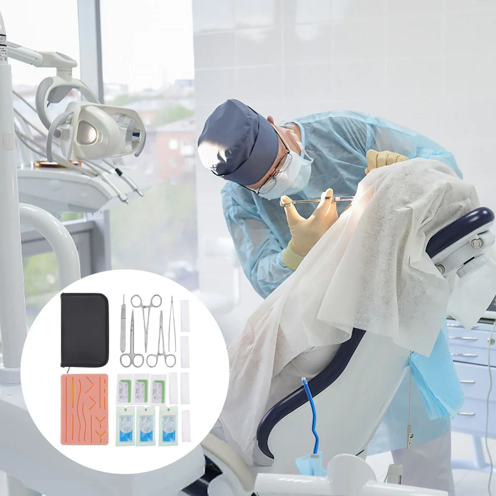 

Practical Suture Practice Kit Student Suturing Pad Training Kit