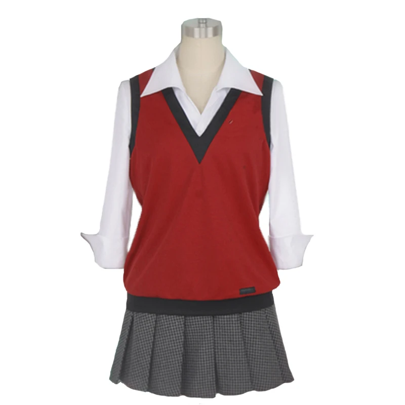Kakegurui Twin Ikishima Midari Косплей Костюм для костюмированной вечеринки по японскому