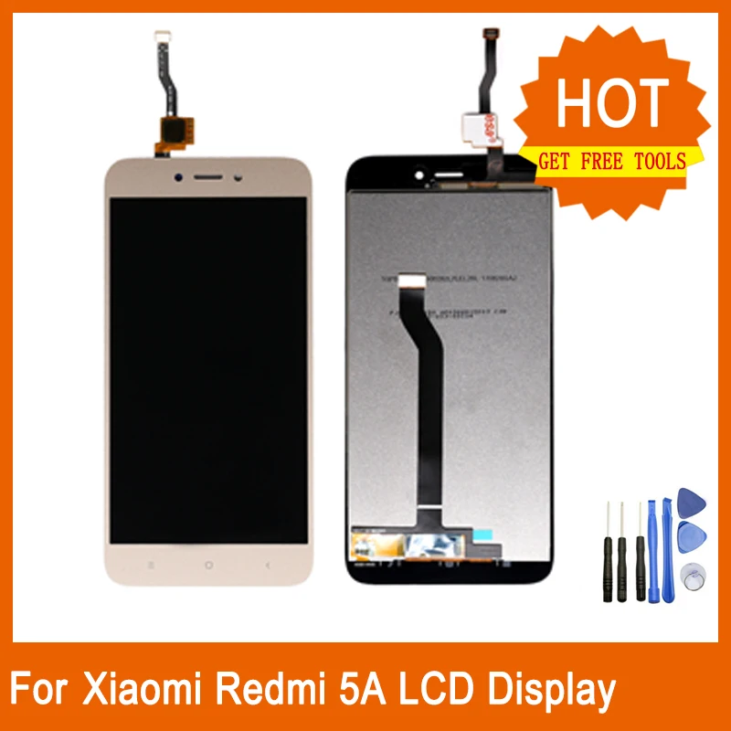 Для Xiaomi Redmi 5A ЖК сенсорный экран дисплей 10 точек оригинальный 5 0 &quotЖК дигитайзер