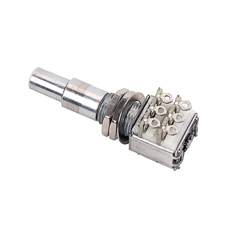 Guitar Bass Mini Dual Pots Stacked Concentric Potentiometer W/ Center Detent B100K | Спорт и развлечения