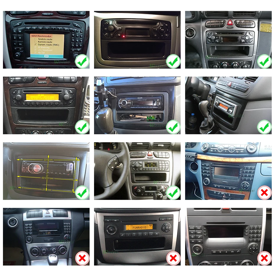 Автомобильный dvd-плеер DSP ips 4G 64G Android 9,0 для Mercedes Benz W209 W203 M ML W163 Viano W639 Vito Vaneo gps Радио стерео ПК