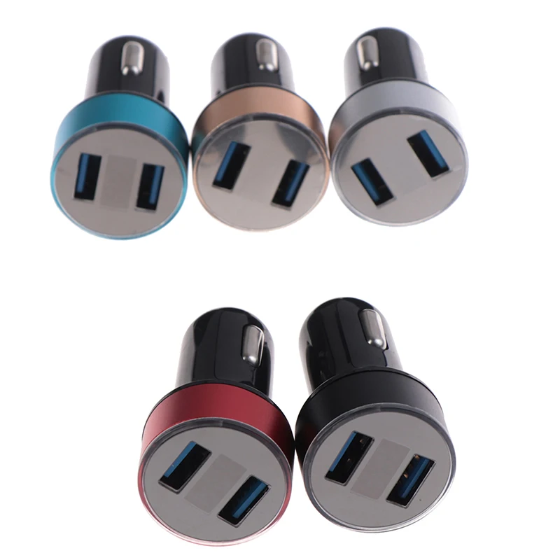 

Новый 1 шт. двойной Переходник USB для зарядки в машине 3.1A цифровой светодиодный дисплей напряжения/тока Автомобильное металлическое зарядно...