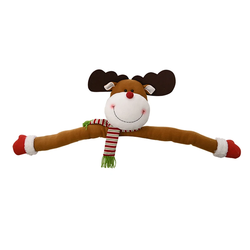 

Christmas Tree Top Cover Santa Claus Snowman Elk Hanging Ornaments Formal Hat Festival Party Home Decoration