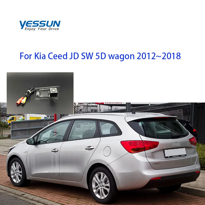 Yessun Автомобильная камера заднего вида для Kia Ceed JD SW 5D wagon 2012 ~ 2018 kia ceed вида|Камеры