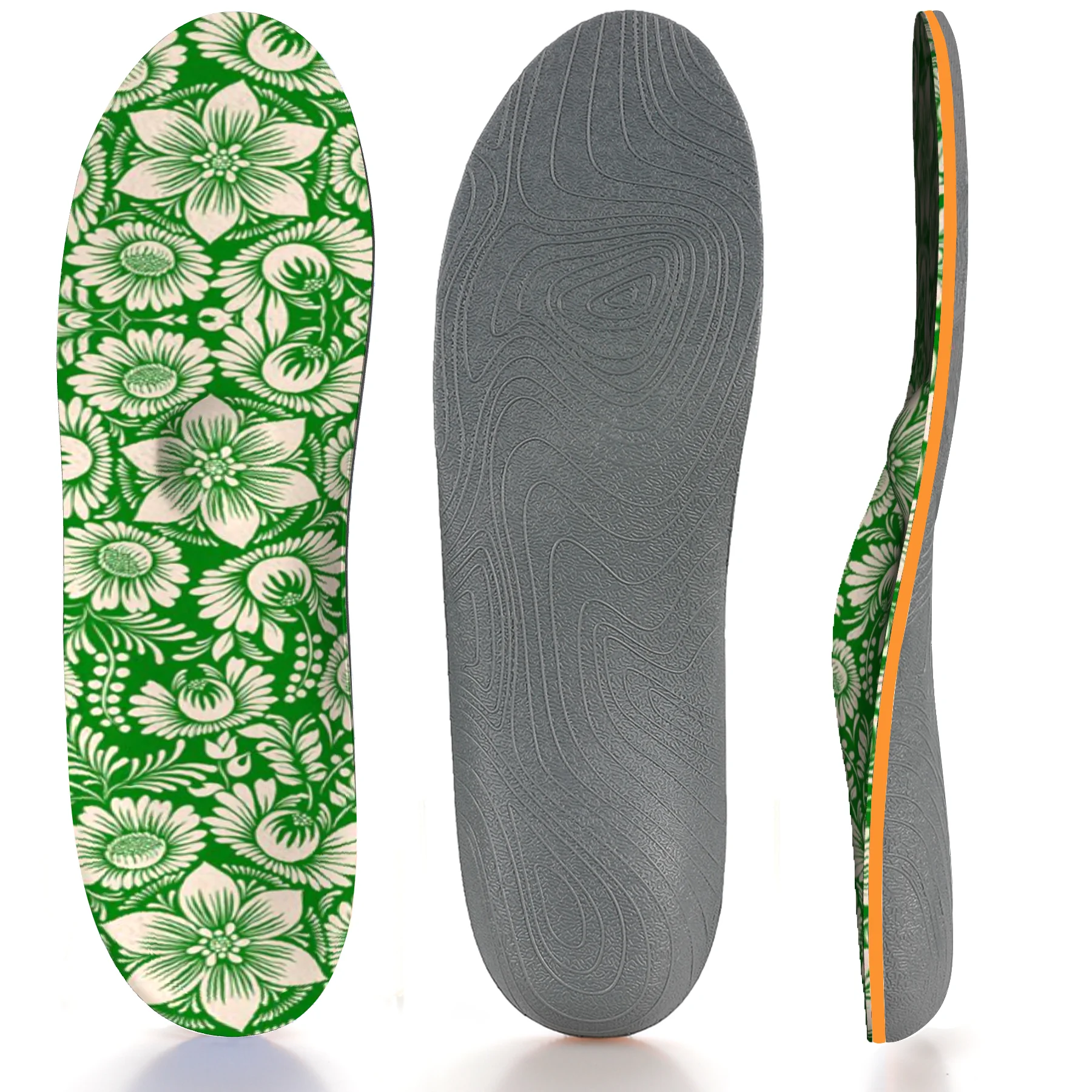 

IFITNA Insole, Full-length Arch Support, Relieve Foot Pressure, EVA And High-stretch Cotton Material