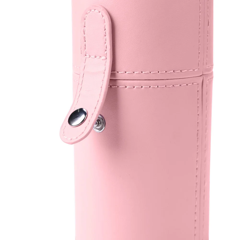 Из искусственной кожи ящик для хранения кистей макияжа Косметический Держатель