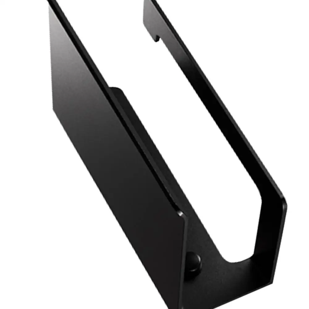 wall mounted black toilet paper holder tissue paper holder roll holder with phone storage shelf bathroom accessories free global shipping