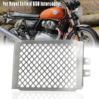 new 2020 2021 motorcycle parts radiator guard grille oil cooler cover for royal enfield for royal enfield 650 interceptor