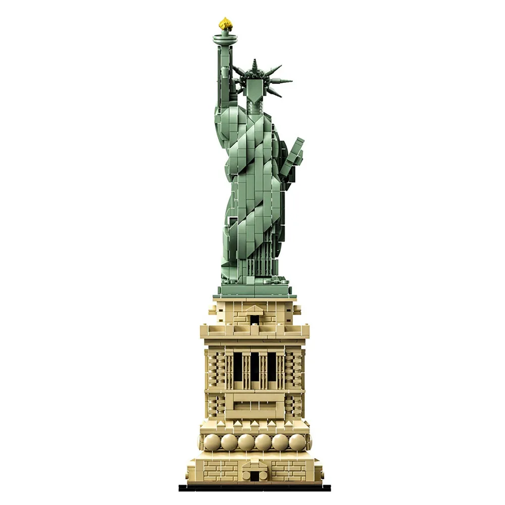 Архитектурная Статуя Свободы New york Skyline строительные блоки набор наборы кирпичей