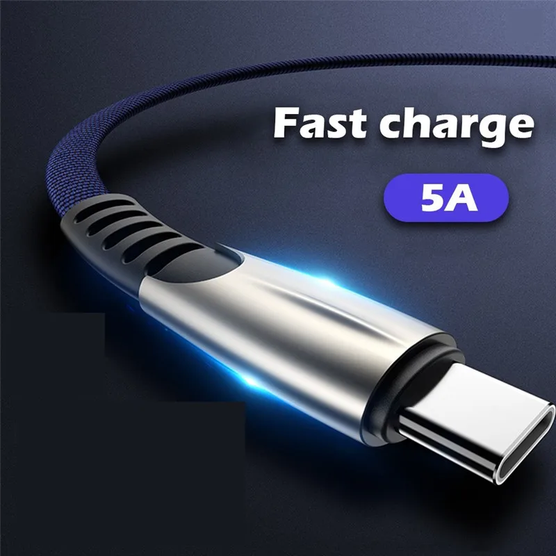 Кабель Usb Type C 3 1 кабель быстрой зарядки Typec Usbc м для Samsung Galaxy S10 Plus Note 10 A50 A70 длинное
