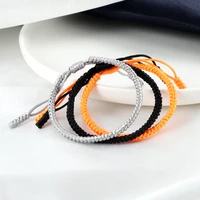 fashion simple handmade knot rope bracelets%ef%bc%86bangles tibetan buddhist adjustable braided lucky thread bracelet for women men