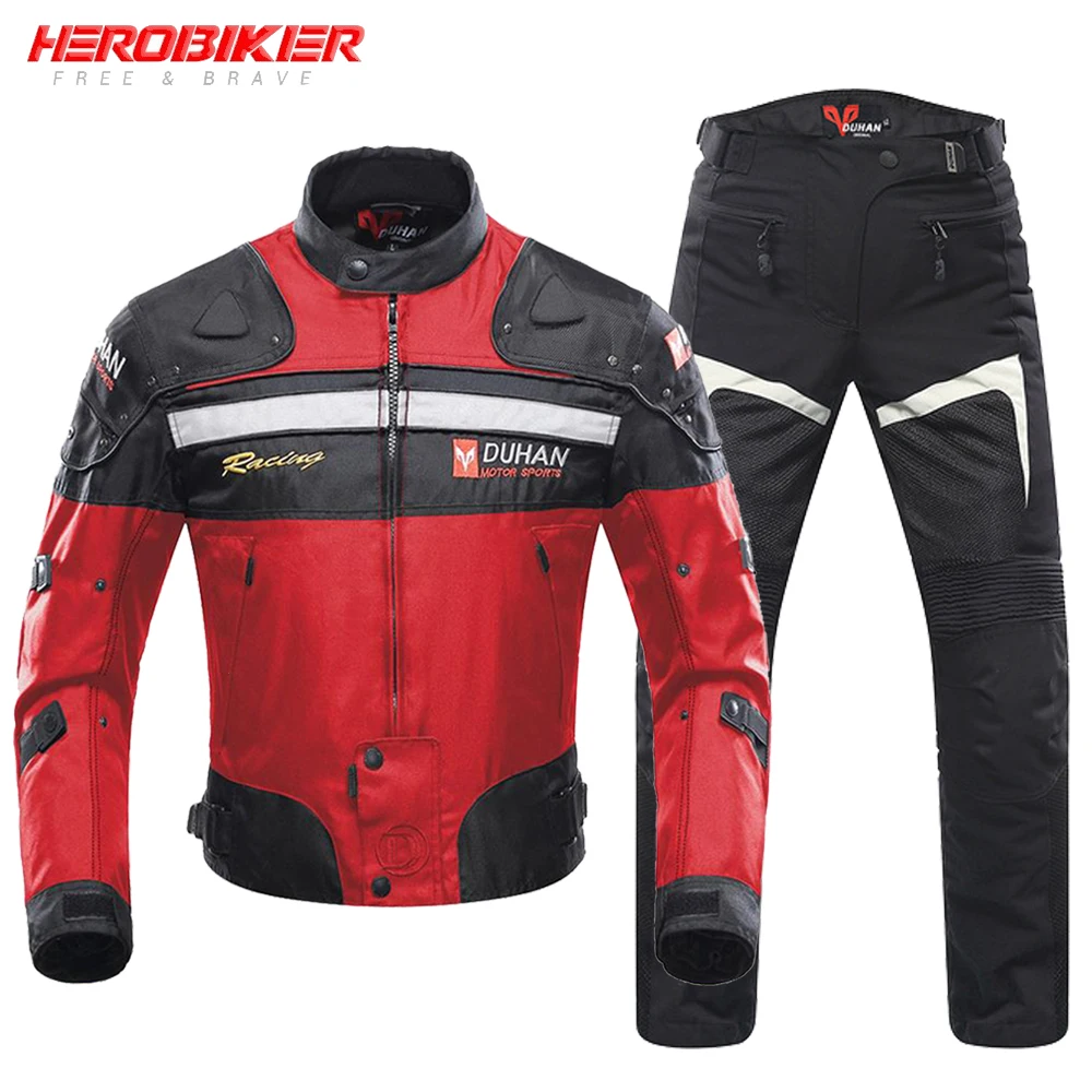 

Непромокаемая мотоциклетная куртка Herobiker, Мужская мотоциклетная куртка, летняя куртка, мотоциклетная куртка с защитой тела, светоотражающа...