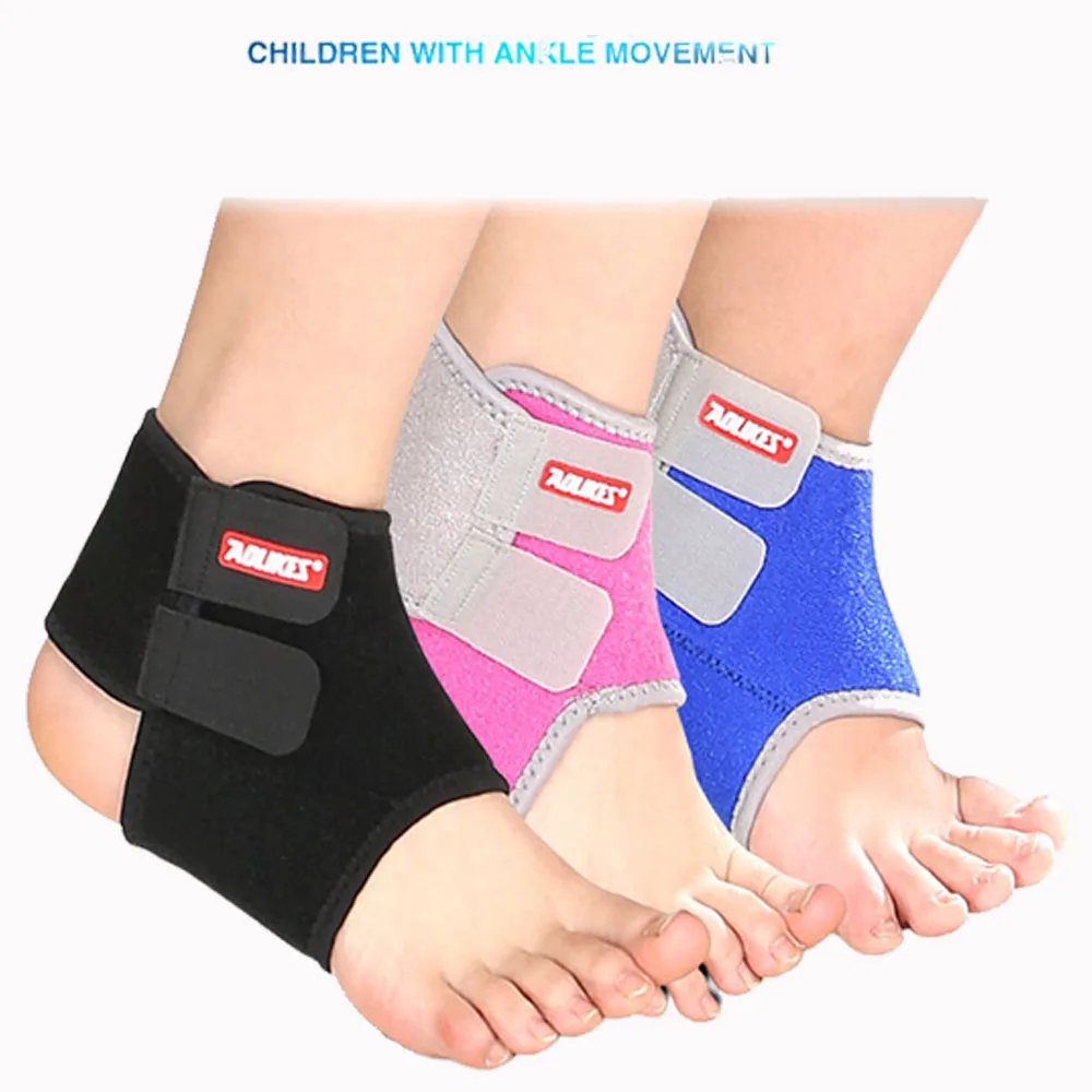 Детский компрессионный Бандаж на щиколотку 2 шт. для спорта футбольных