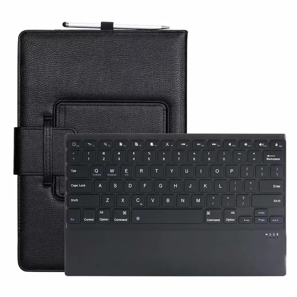 FULAIKATE для Microsoft Surface Pro 3/4/5/6 2017 Bluetooth клавиатура личи флип чехол Беспроводной Бизнес