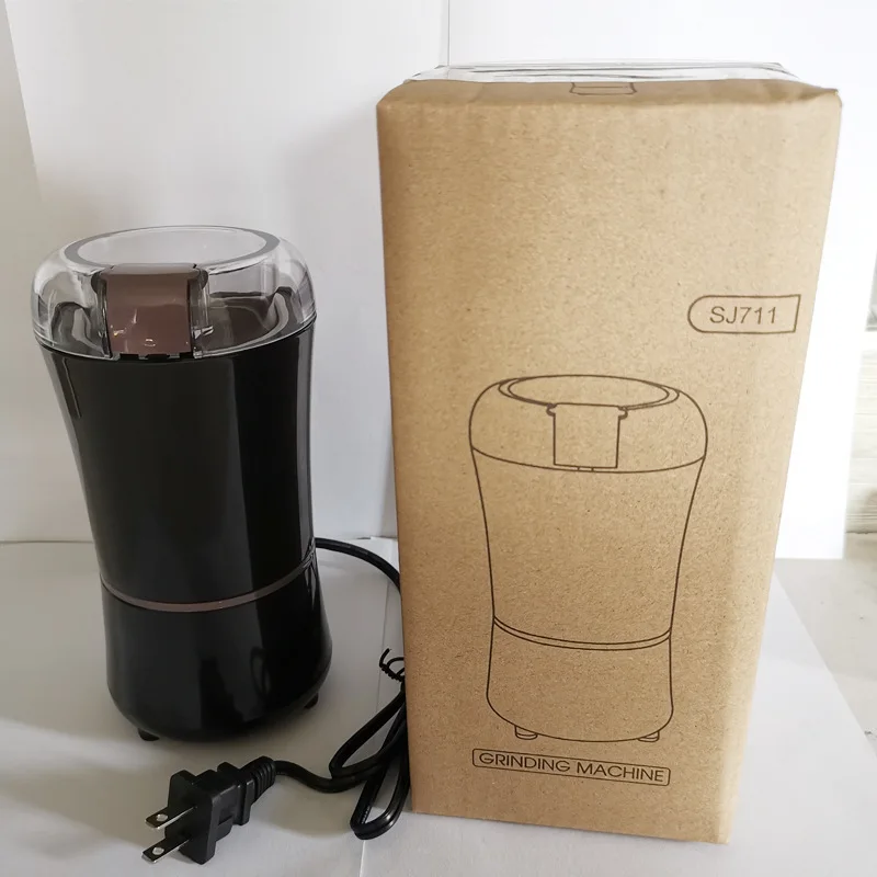 

150W Electric Coffee Grinder For Spices And Coffee Bean Stainless Steel Body And Miller Blades 110V US Plug