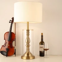 american retro table lamp creative bedroom bedside lamp neo classical study fashion hotel room table lamp